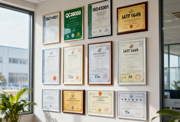 Modern factory building